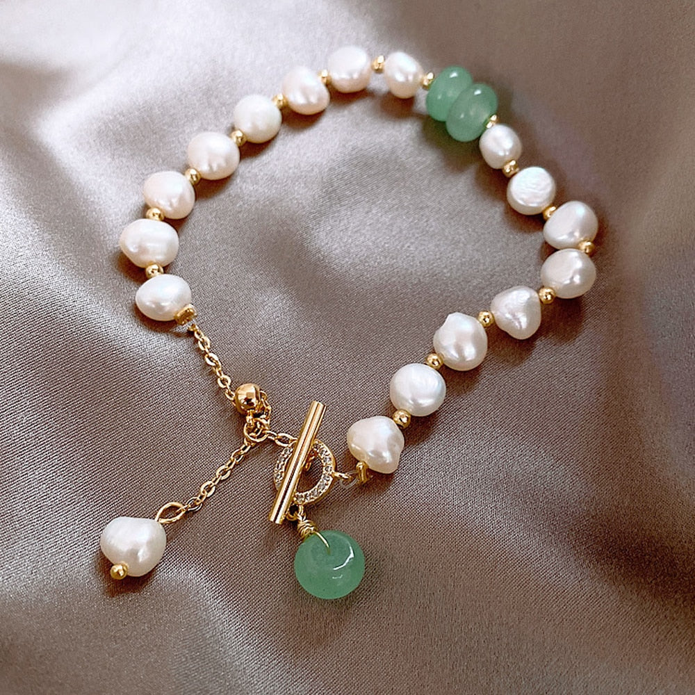 Bracelet aventure avec perles de mer