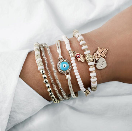 Lot de bracelets Hamsa